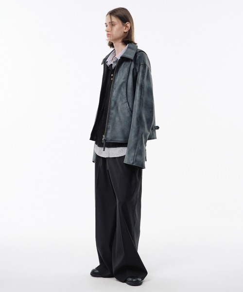 Camphor wood ワイドパンツ スラックス 3 TUCK WIDE BAGGY SLACKS / 3