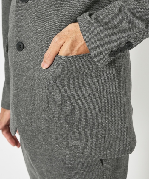 「ABAHOUSE GRAY」 テーラードジャケット 50 モカ メンズ_画像9