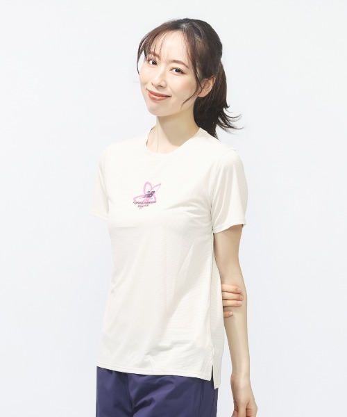 New Balance（ニューバランス） tシャツ 半袖 ポリTシャツ Fearlessly