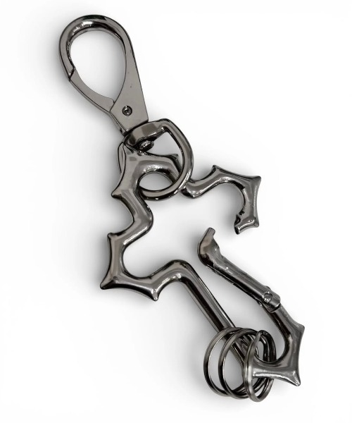 キーホルダー 「Never mind the XU」cross carabiner / 「ネバー