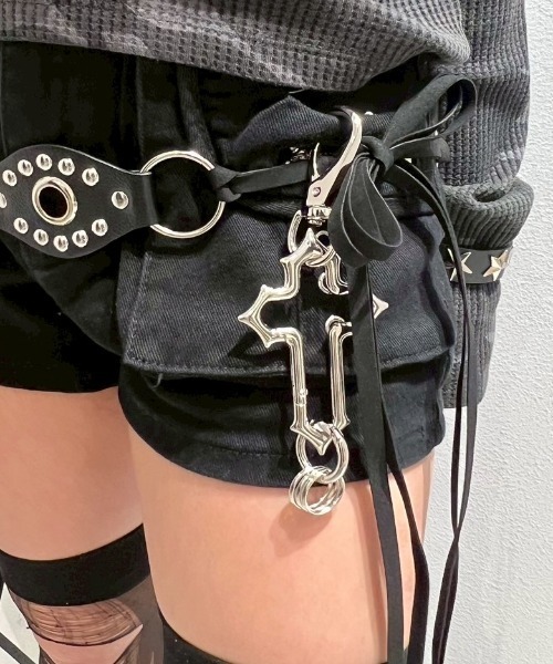 カラビナ キーホルダー 「Never mind the XU」cross carabiner / 「ネバー