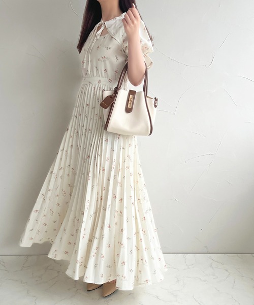 「apres jour」 半袖ワンピース X-LARGE アイボリー レディース_画像3