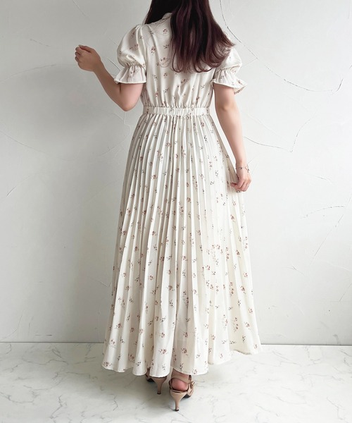 「apres jour」 半袖ワンピース X-LARGE アイボリー レディース_画像4