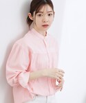 ブラウス シャツ 「貴島明日香さん着用/イージ...の詳細画像1