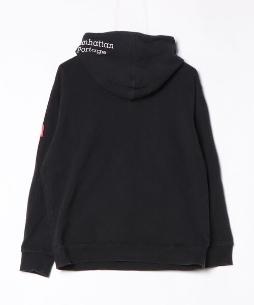 「Manhattan Portage」 プルオーバーパーカー M ブラック レディース_画像2