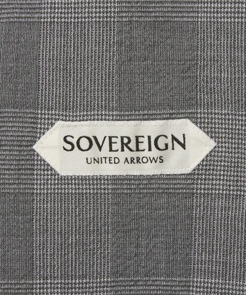 ジャケット テーラードジャケット 「SOVEREIGN」グレンチェック ダブル 6ボタン テーラードジャケット RELAX MODEL メンズの画像