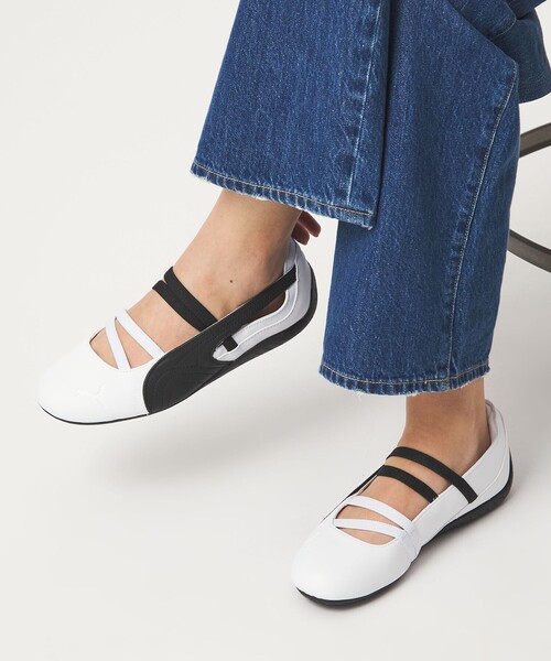 スニーカー 「PUMA」スピードキャット バレエ スニーカー レディースの画像