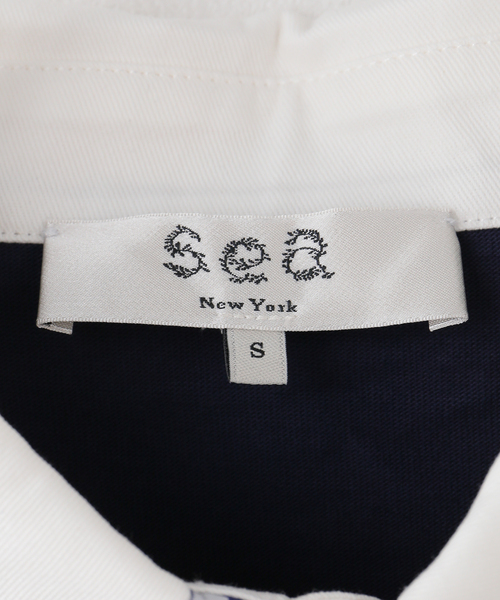 tシャツ Sea New York/シー ニューヨーク CLAIRA EMB RUGBY SHIRT レディースの画像