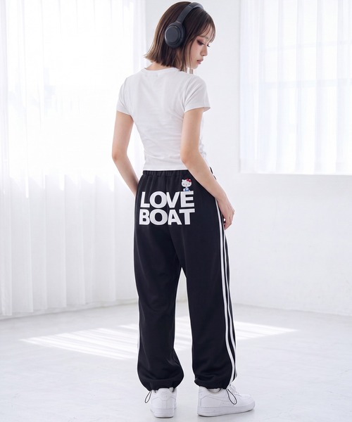 ラブボート ワイドパンツ パンツ 「HELLO KITTY/ハローキティ」×「LOVE