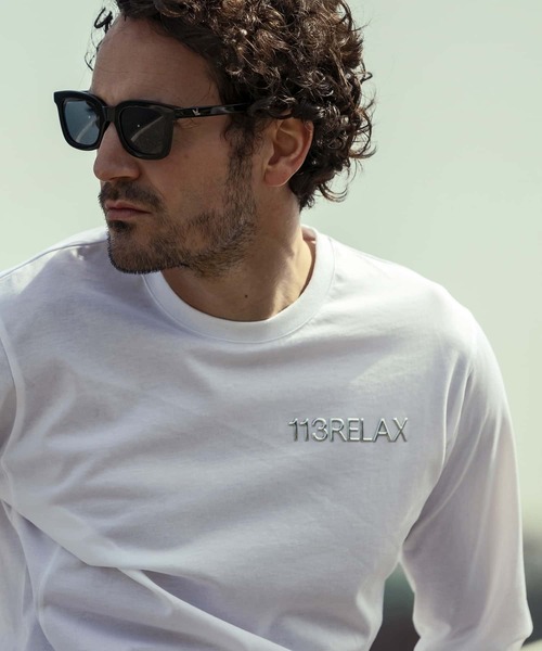 「1PIU1UGUALE3 RELAX 」 半袖Tシャツ M ブラック メンズ_画像7