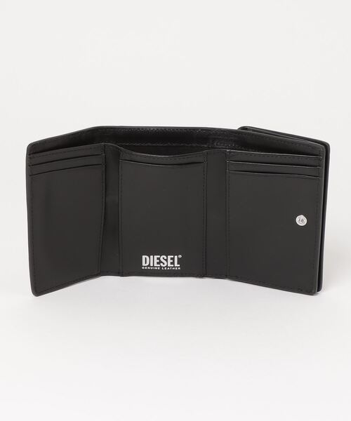 DIESEL 本革 三つ折り財布 黒値下げ⭕️ 三つ折り財布（DIESEL）のおすすめ人気商品一覧 通販 - Yahoo!ショッピング