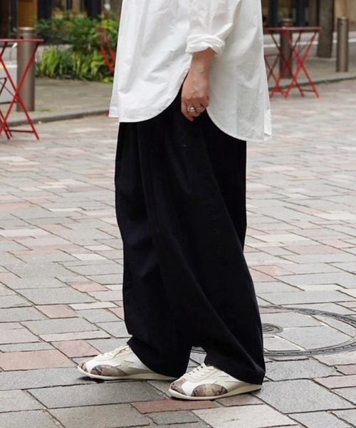 パンツ ツイル シームパンツ レディースの画像