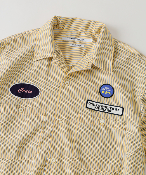 新品 今期 ジャーナルスタンダード MECHANIC FAT SHIRTS JOURNAL STANDARD（ジャーナルスタンダード） シャツ TRISECT2