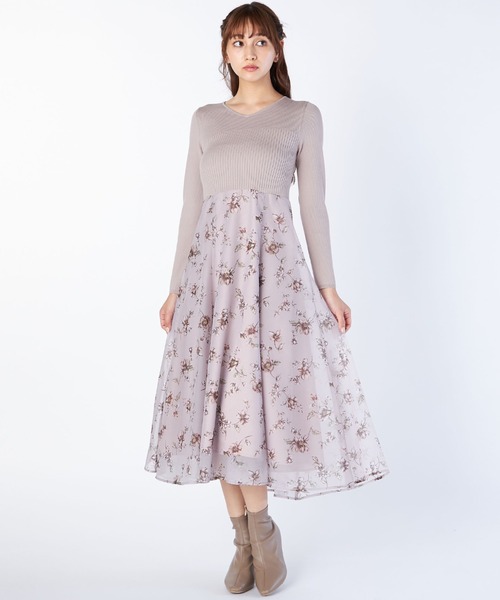 「LAISSE PASSE」 ドッキングワンピース SMALL ライトブルー レディース_画像2