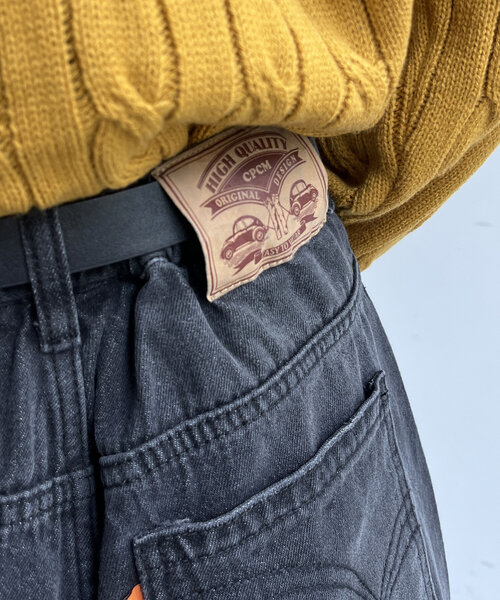 「CPCM」 デニムパンツ - ブラック レディース_画像8
