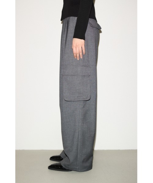「THROW by SLY」 カーゴパンツ 1 杢グレー レディース_画像5