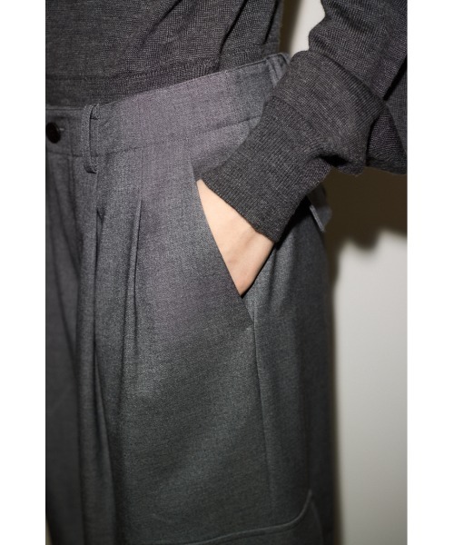 「THROW by SLY」 カーゴパンツ 1 杢グレー レディース_画像9