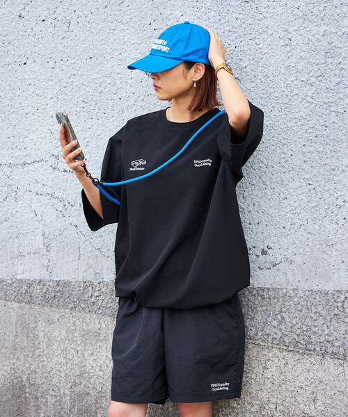 「FFEIN」 半袖Tシャツ SMALL カーキ メンズ_画像3