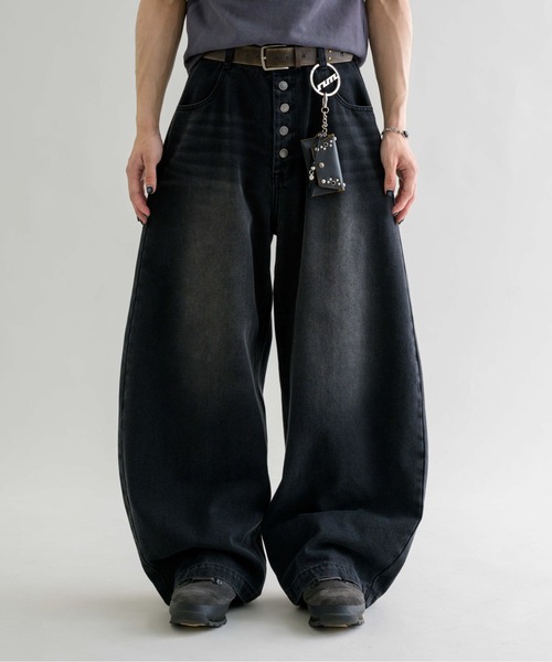 「EPNK」 デニムパンツ SMALL ブルー メンズ_画像2