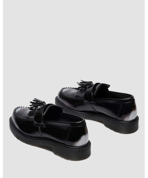 「Dr. Martens」 ローファー UK9 ブラック メンズ_画像6