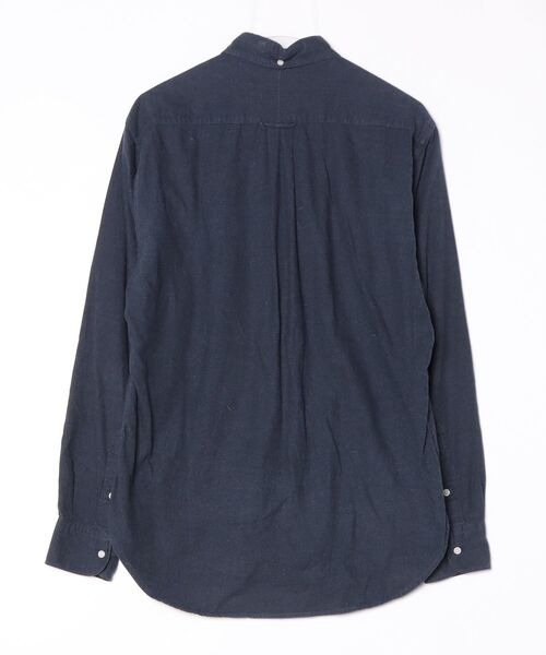 「GITMAN VINTAGE」 長袖シャツ MEDIUM ネイビー メンズ_画像2