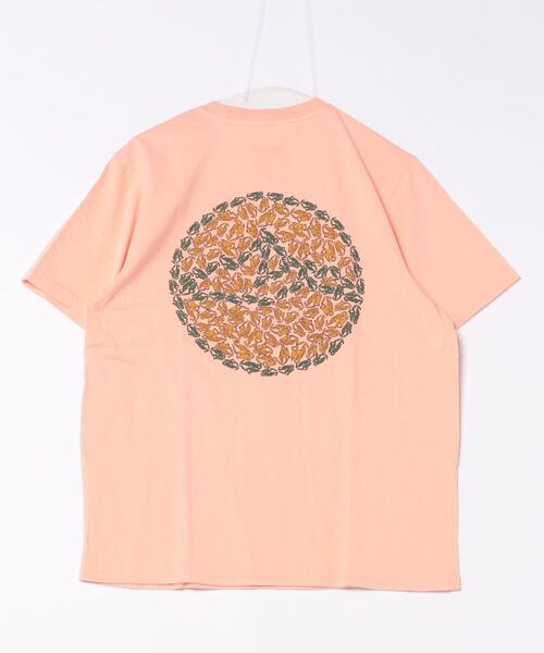 「CAMP7」 半袖Tシャツ M ブラック×ブルー メンズ_画像3