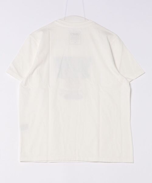 「CAMP7」 半袖Tシャツ M ブラック×ブルー メンズ_画像6