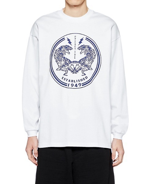 Onitsuka Tiger（オニツカタイガー） 長袖カットソー X-LARGE
