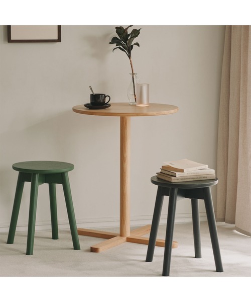 無印良品（MUJI） 家具 木製スツール アッシュ材突板 幅32×奥行32
