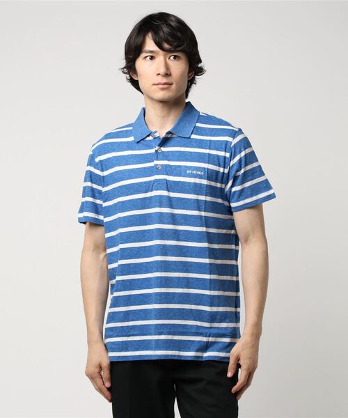 Ben Sherman ポロシャツ ボーダーポロシャツ メンズ : ZOZOTOWN