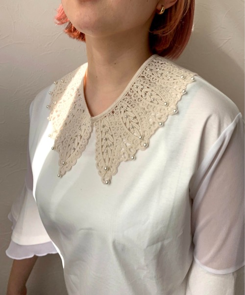 付け襟 パールレース付け襟 Zozotown Paypayモール店 通販 Paypayモール