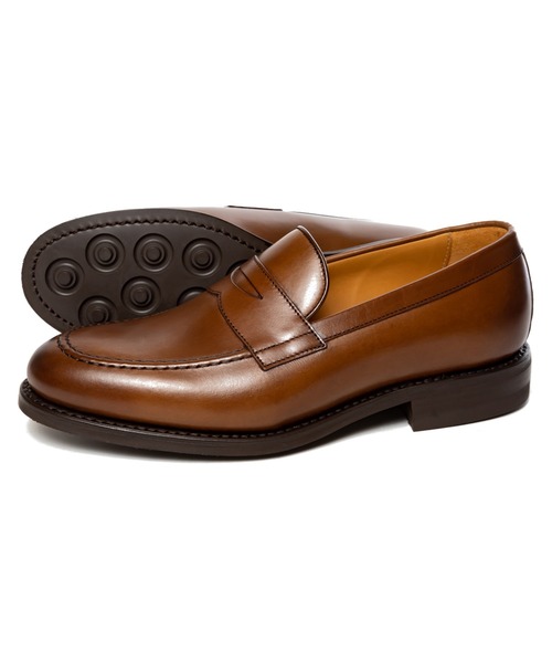 極美品】Barker バーカー ペニーローファー 6 英国製 ダイナイトソール