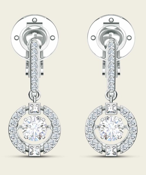 SWAROVSKI Somnia クリップ フープ イヤリング/正規品 5618296 Swarovski Women's Earrings 5618296 – Ashford.com