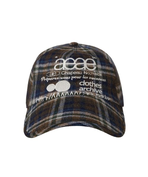 aeae キャップ 帽子 レディース Web Logo 5 Pannel Ball Cap