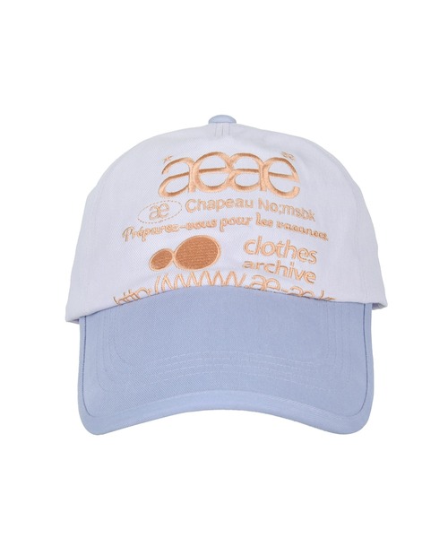 aeae キャップ 帽子 レディース Web Logo 5 Pannel Ball Cap