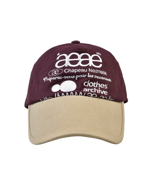 aeae キャップ 帽子 レディース Web Logo 5 Pannel Ball Cap