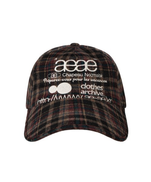 aeae キャップ 帽子 レディース Web Logo 5 Pannel Ball Cap