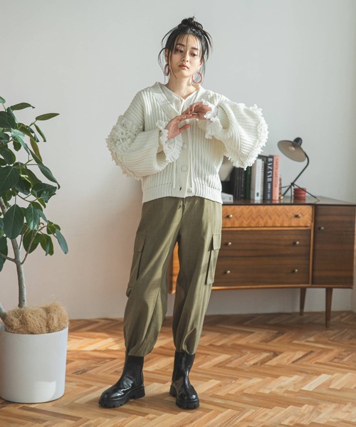ジェンヌ　ループボレロ Judin（ジュディン）の「classic ショートカーディガン【JD