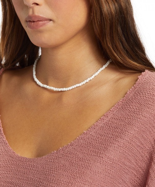 ネックレス付きVニット ROXY（ロキシー） ニット セーター MADE FOR YOU V-NECK/ロキシー