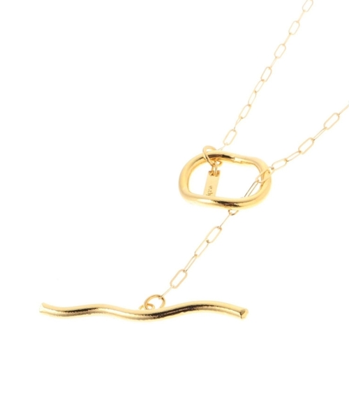 ユーカリプト　ネックレス ucalypt/ユーカリプト】stem chain Link Neckla ネックレス