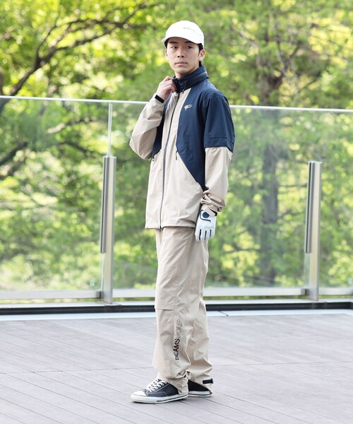 BEAMS GOLF ORANGE LABEL 撥水ブルゾン 美品 メンズS BEAMS GOLF（ビームス ゴルフ） ブルゾン アウター 「MEN」BEAMS GOLF