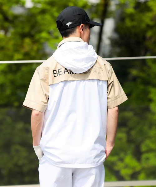 BEAMS GOLF ブルゾン アウター 「撥水性/透湿性」「MEN」BEAMS ORANGE