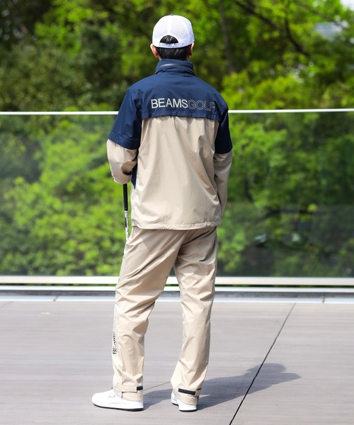 BEAMS - 【BEAMS GOLF】2WAY中綿ジャケット ベージュ メンズM BEAMS GOLF ゴルフ メンズジャケット（色：ベージュ系）｜メンズ