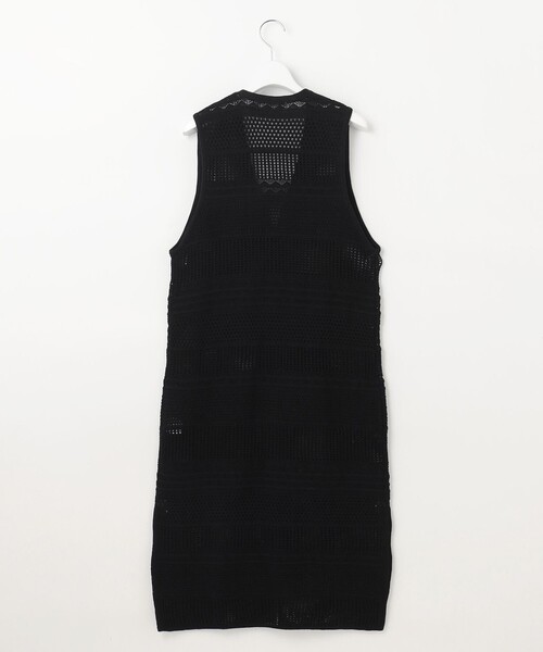 レーシーパターン ロングジレ ニット 23区｜レーシーパターン ロングジレ ニット | Rakuten Fashion