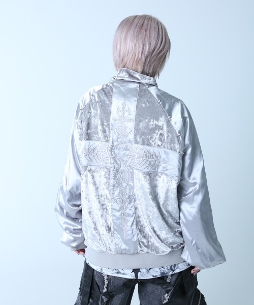 BACKSTAGE PASS（バックステージパス） スカジャン CAMELLIA(カメリア