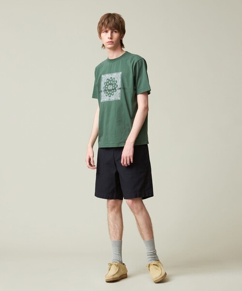 J.PRESS（J.プレス） tシャツ ペイズリーバンダナプリントTシャツ
