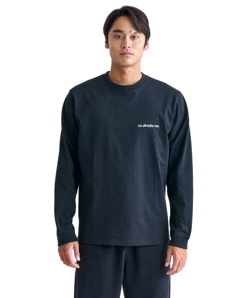 クイックシルバー　ロンT 長袖Tシャツ　スケルトンハンドプリント　90s fit クイックシルバー ロンT 長袖Tシャツ スケルトンハンドプリント