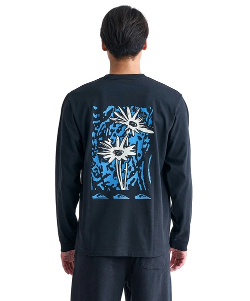 Quiksilver tシャツ CRAZY DAISY LT/クイックシルバーバック
