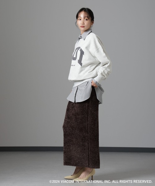 NANO universe トレーナー スウェット Emily in Paris×FUDGE