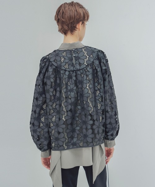 【新品•未使用】ドレスレイブ　レース　ブラウス　トップス DRESSLAVE（ドレスレイブ） ブラウス シャツ BAUM UND PFERDGARTEN